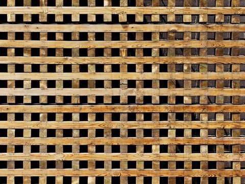 wooden lattice wall background texture