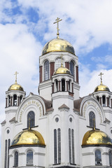 Ekaterinburg. Architectural facility Temple-on-Blood .