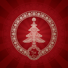 Christmas greeting card