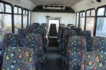 luxury limousine bus