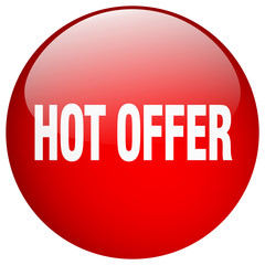 hot offer red round gel isolated push button