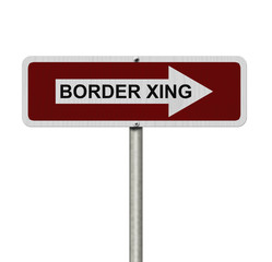 The way to the Border Crossing