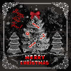 new year and christmas card 1