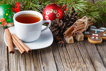 Winter comfort evening