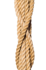Rope isolated on the white background