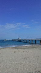 Fototapeta premium Pier on the beach