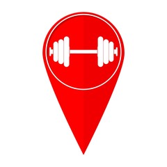 Map pointer barbell