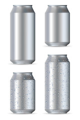 Aluminum realistic cans