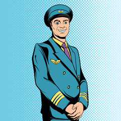 Comics flight captain