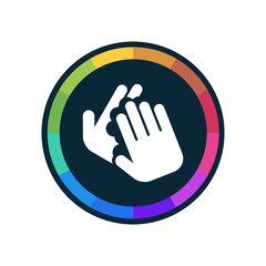 Colorful Web-Button