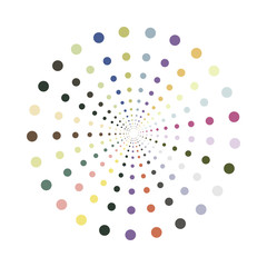 Abstract colorful shape.Vector design element