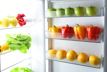 Fresh fruits and vegetables