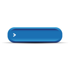 Blue empty button vector