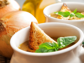 Onion soup