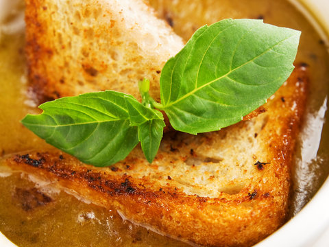 Onion soup