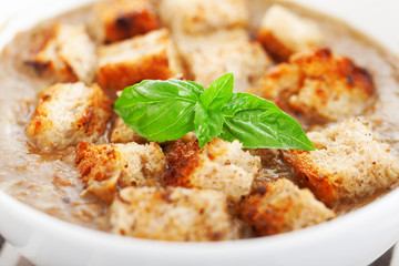 Lentil soup