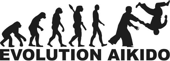 Evolution Aikido - obrazy, fototapety, plakaty