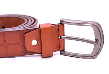 Leather belt