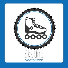 skating sport design 