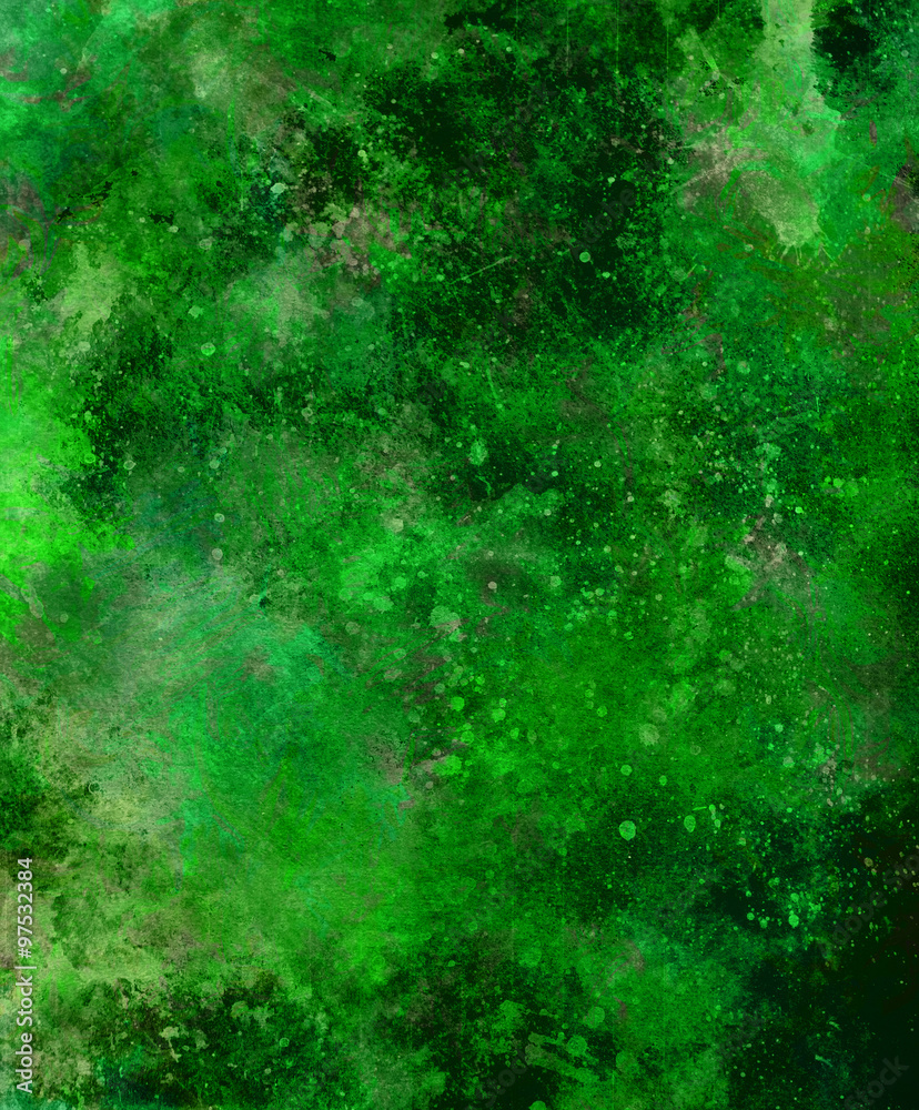 Poster color abstract background and spots with color effect, computer collage.