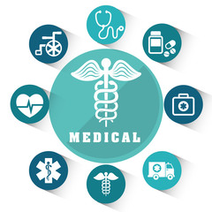 Medical healthcare graphic
