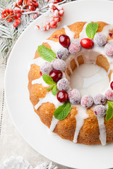Christmas Cranberry Cake