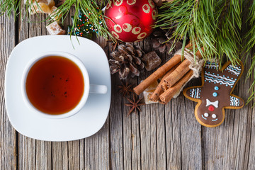 Winter comfort evening