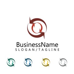 Arrow vector logo icon