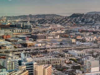 Fototapeta na wymiar San Francisco panorama