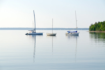 Fototapeta premium Harbor of Lunenburg