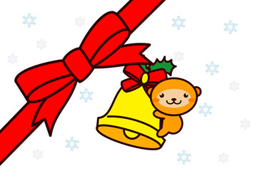 クリスマスフレームの動物シリーズ