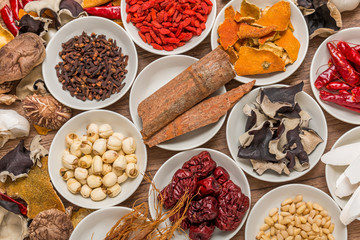 漢方　薬膳　長寿　健康食　 Chinese medicine dishes