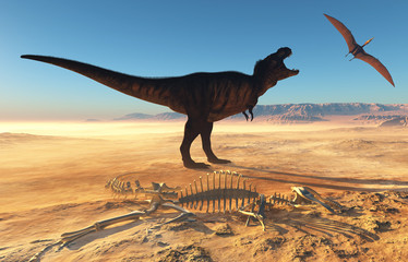Fototapeta premium The dinosaur