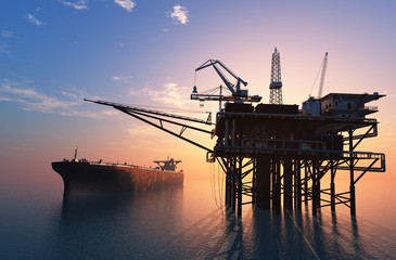 Oil Rig - 97536781