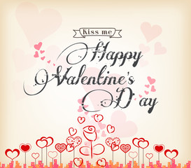 Fototapeta na wymiar valentines day background with heart
