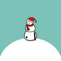 Christmas snowman