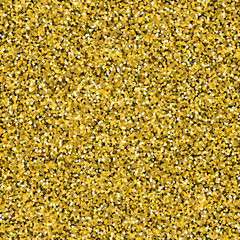 Gold confetti background seamless illustration