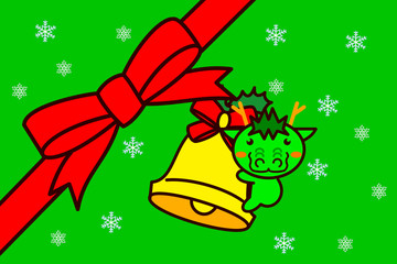 クリスマスフレームの動物シリーズ