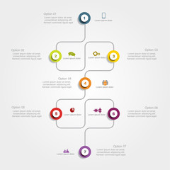 Infographic design template. Vector illustration.