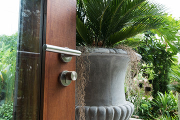 Obraz premium design of door handle and knob door modern style
