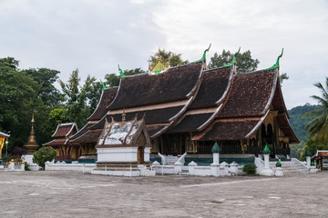 Fototapeta premium Wat Xieng Thong Buddhist temple in Luang Prabang, Laos