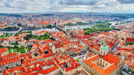 Area Lesser Town of Prague(Mala Strana), near the church Saint V