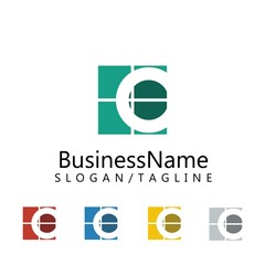 Square vector logo icon