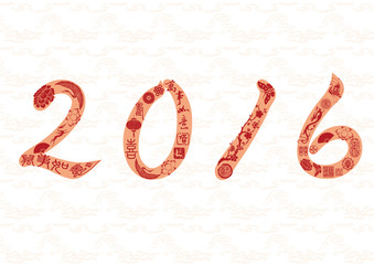 2016, the Chinese element design
