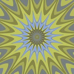 Psycho floral pattern generated texture