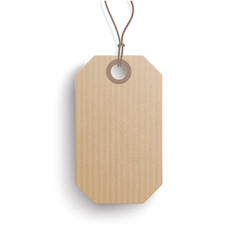 Carton Hanging Classic Rectangle Price Sticker