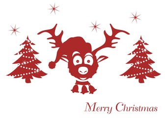 Funny Christmas Card © adirael