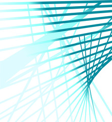 blue tech lines background vector design on white
