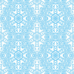 Fototapeta na wymiar Ornamental pattern. Vector asian seamless texture. Vector template can be used for wallpaper, pattern fills, textile, fabric, wrapping design