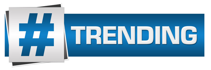 Trending Blue Grey Horizontal 